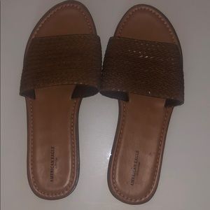 American Eagle Woven slides
